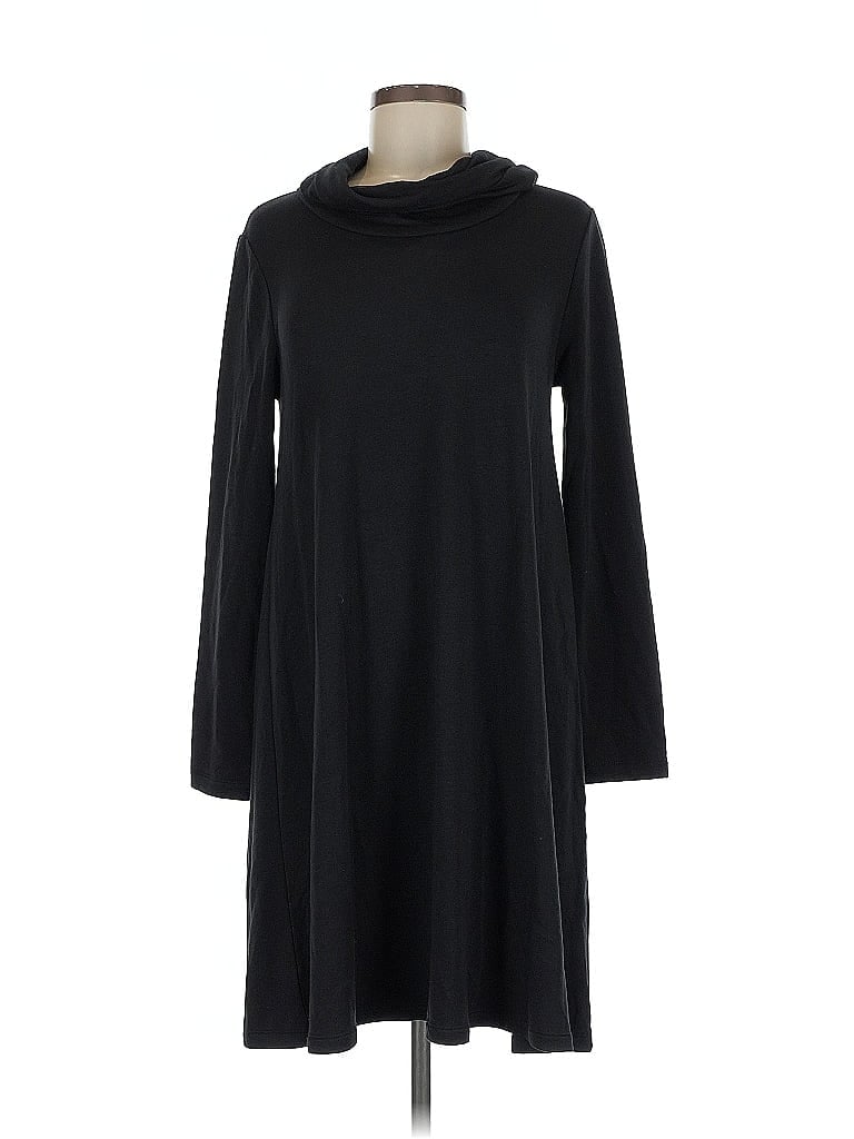 Pre-owned Ann Taylor Loft Outlet Casual Dress In Black