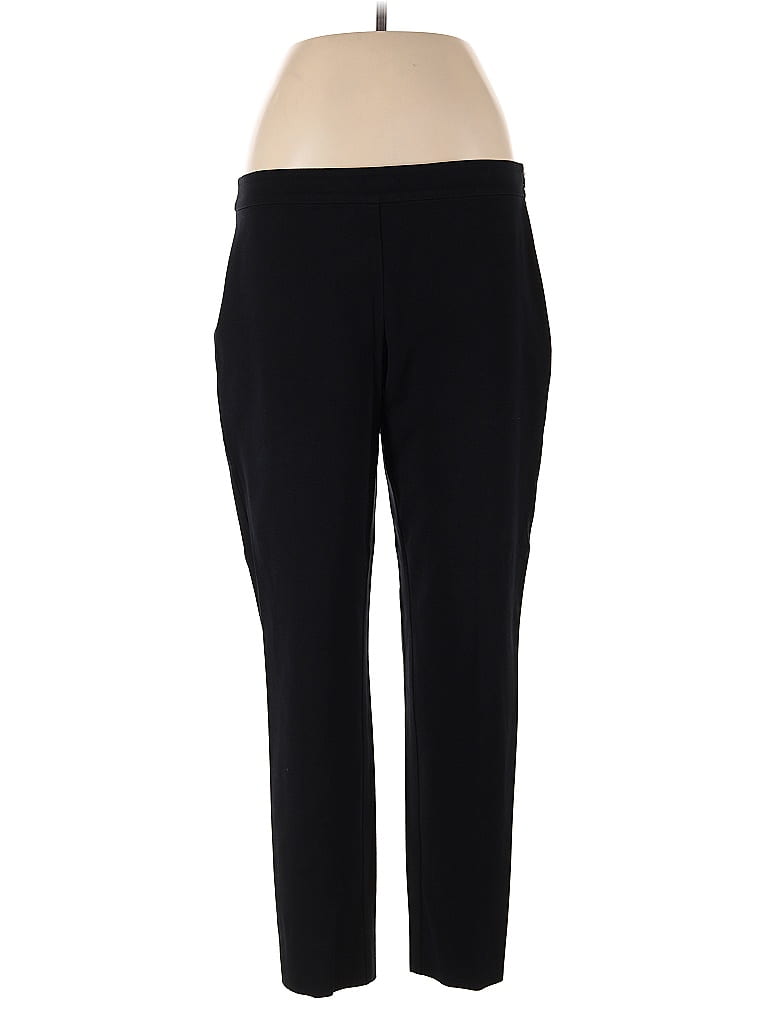 Pre-owned Eileen Fisher Active Pants In Black