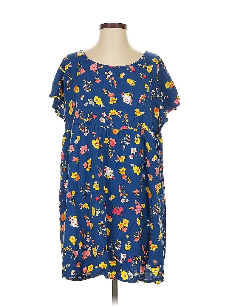 Pre-owned Motel Casual Dress In Blue