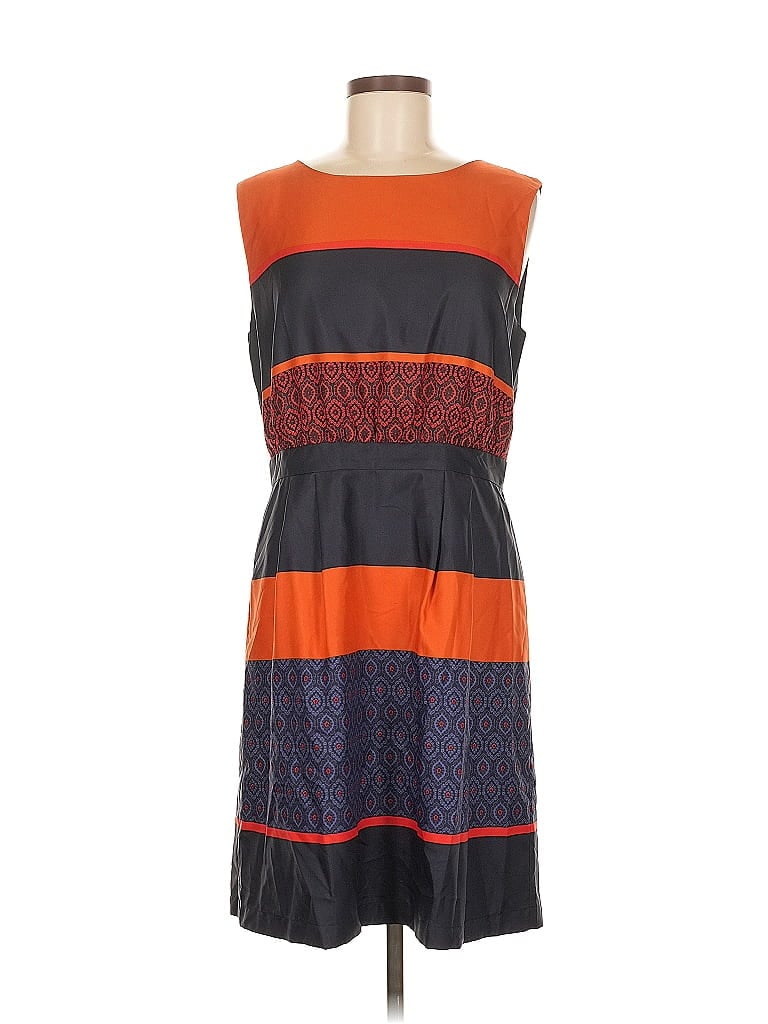 Pre-owned Ann Taylor Loft Outlet Casual Dress In Orange