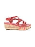 Eileen Fisher Red Wedges Size 8 1/2 - photo 1