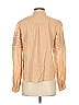 Gerard Darel 100% Cotton Tan Long Sleeve Blouse Size 4 (36) - photo 2