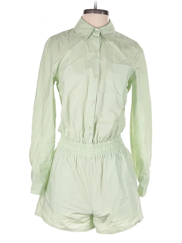 Pre-owned Sundays By Wearsundays Romper In Green