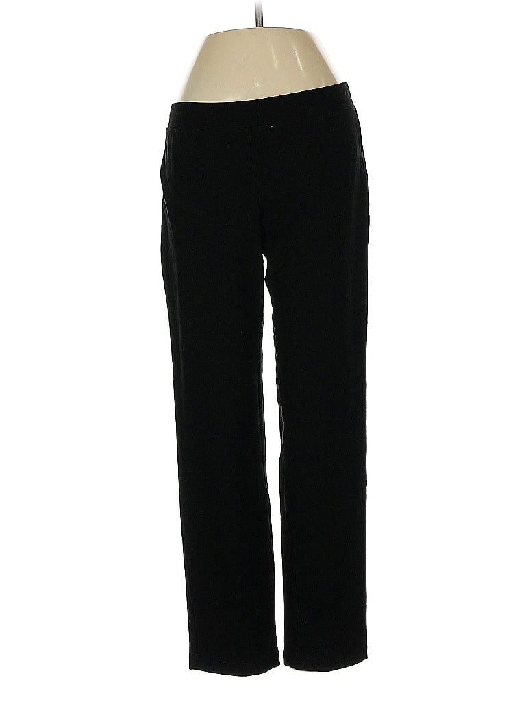 Pre-owned Eileen Fisher Casual Pants In Black