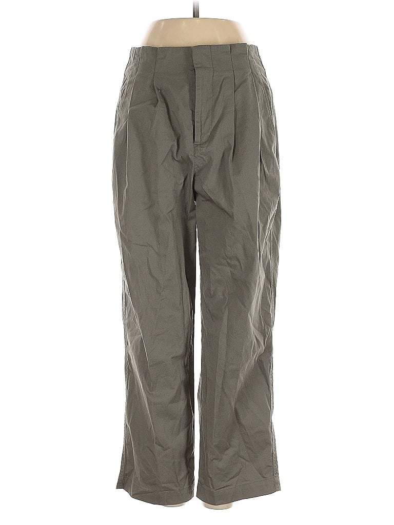 Pre-owned Abercrombie & Fitch Casual Pants In Gray