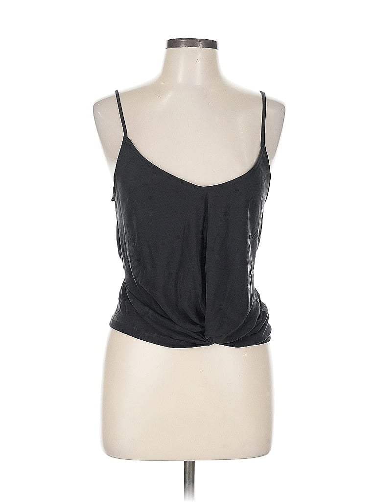 Pre-owned All In Favor Tank Top Black Strapless Neckline Tops