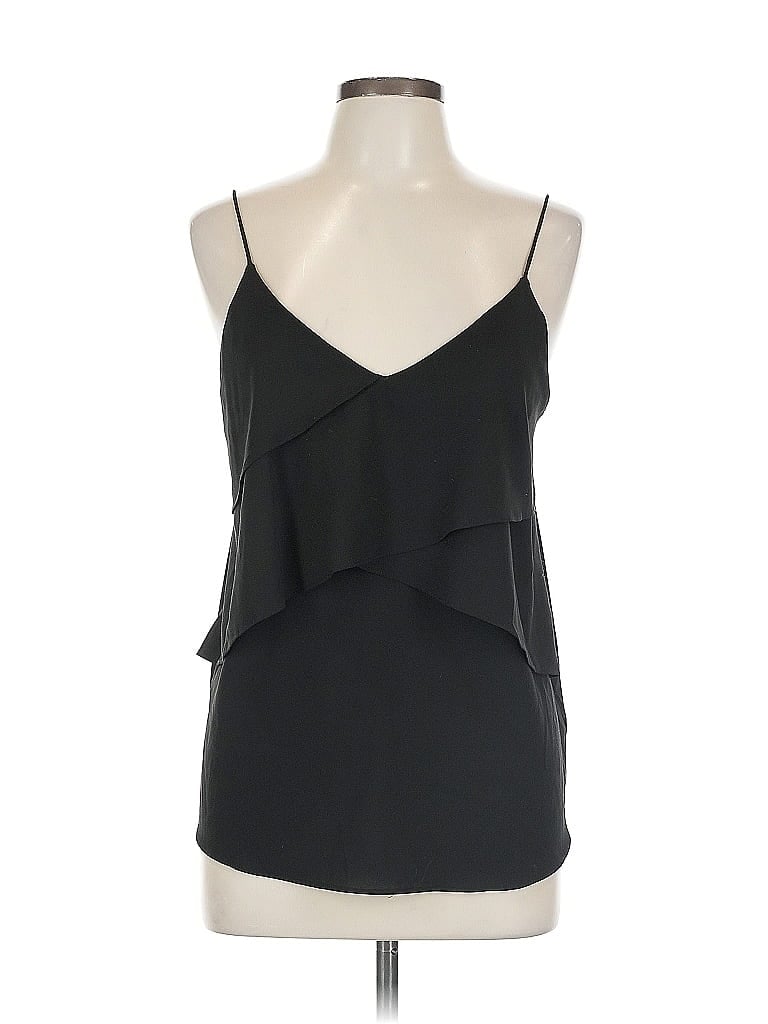 Pre-owned Naked Zebra Sleeveless Top Black Sweetheart Neckline Tops