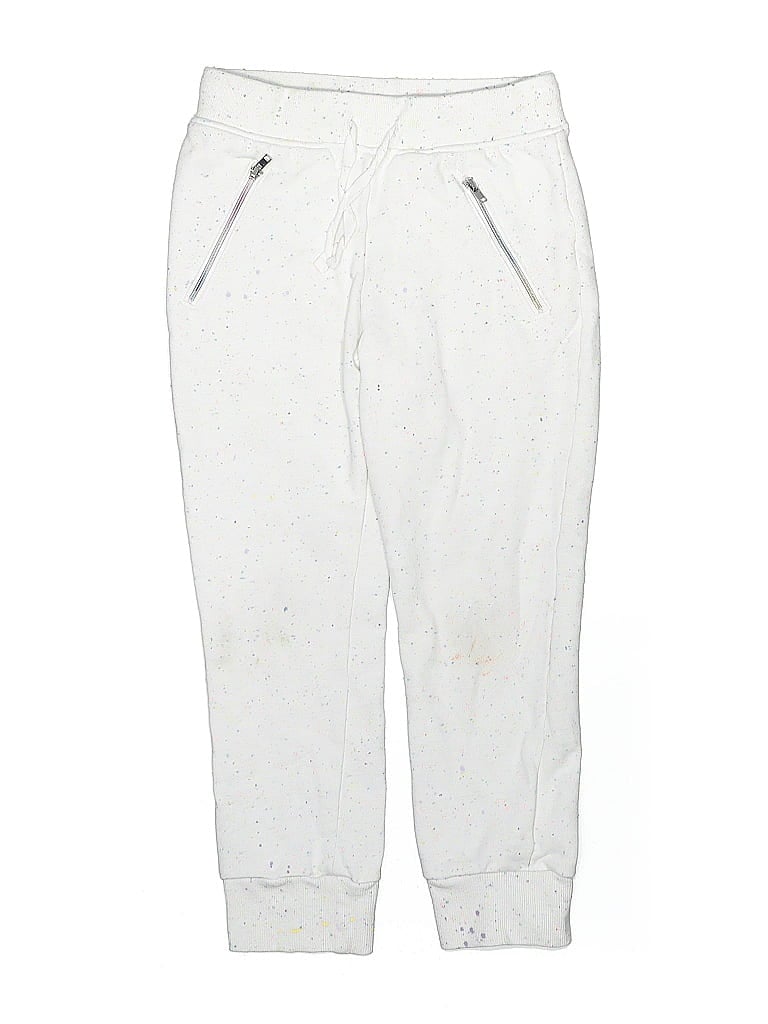 Pre-owned Rockets Of Awesome Kids' Sweatpants In White