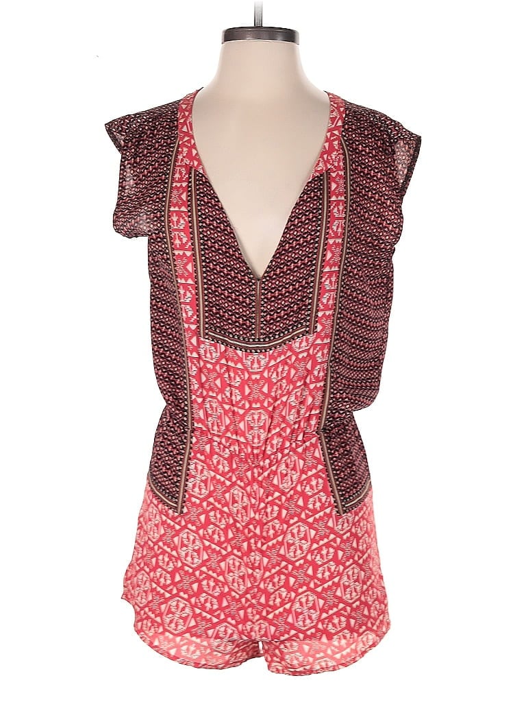 Pre-owned Forever 21 Contemporary Romper In Red