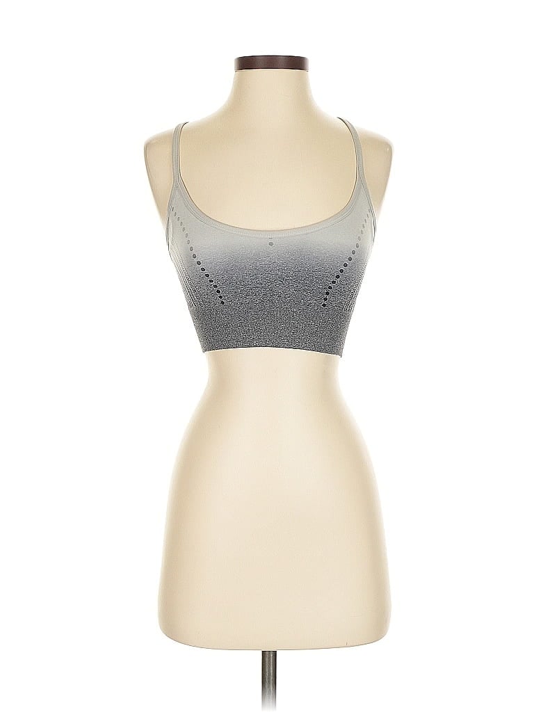 Pre-owned Assorted Brands Sports Bra In Gray