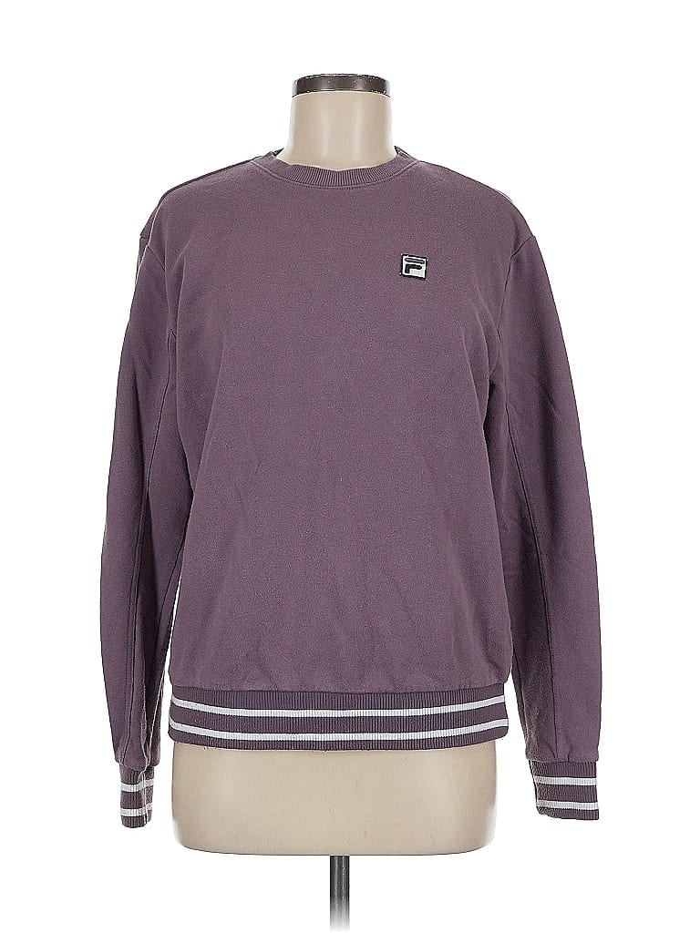 Click to view more detailed imagery on our partner's website Pre-owned Fila Sweatshirt In Purple