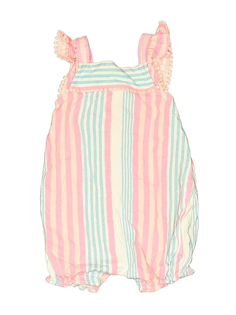 CARTER'S Pre-owned Babies' Short Sleeve Outfit In Pink