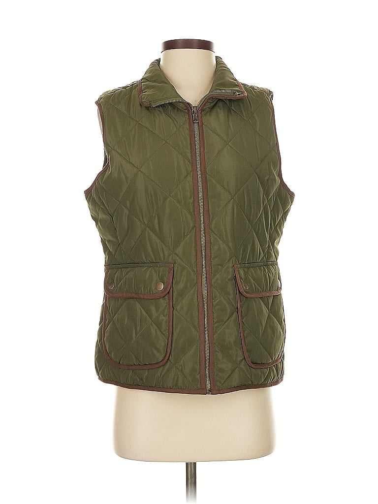 Click to view more detailed imagery on our partner's website Pre-owned G.h. Bass & Co. Vest In Green