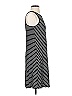 A New Day Stripes Black Casual Dress Size XS - photo 4