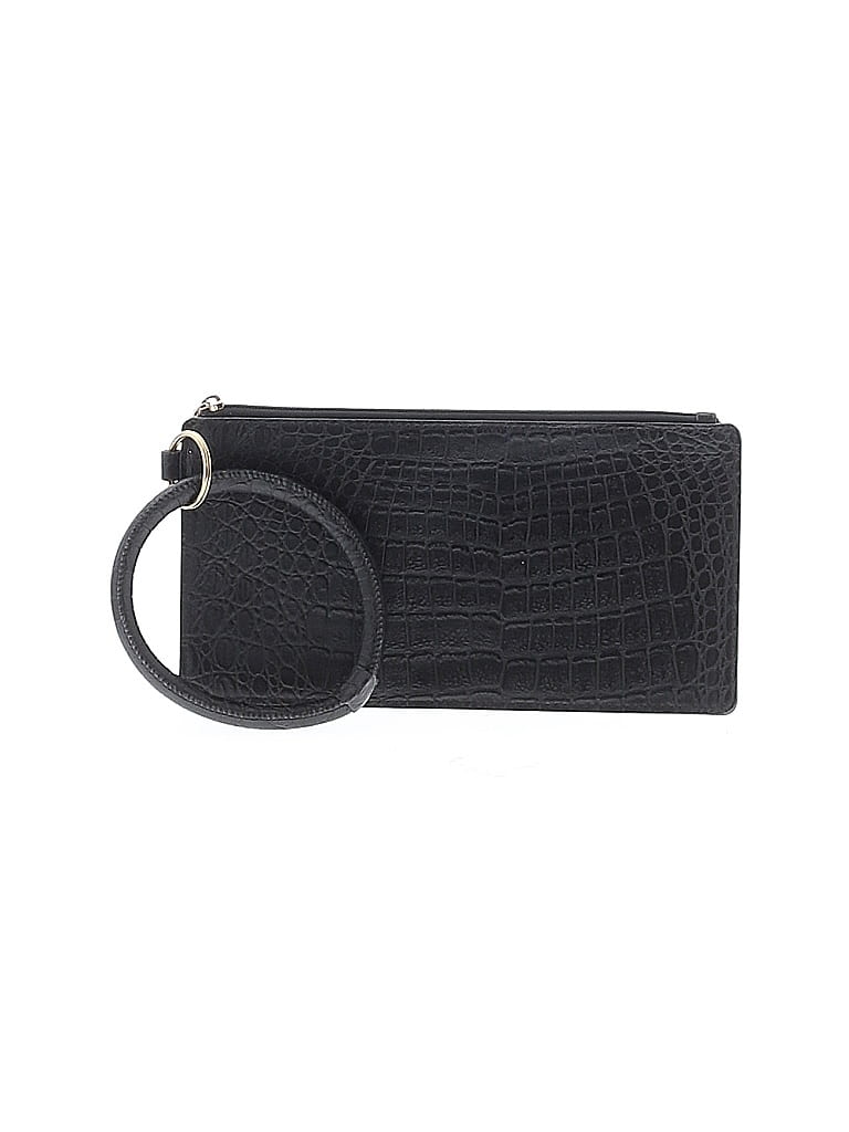 Pre-owned Unbranded Wristlet In Black