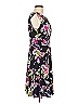 Wisp Floral Black Casual Dress Size 8 - photo 4