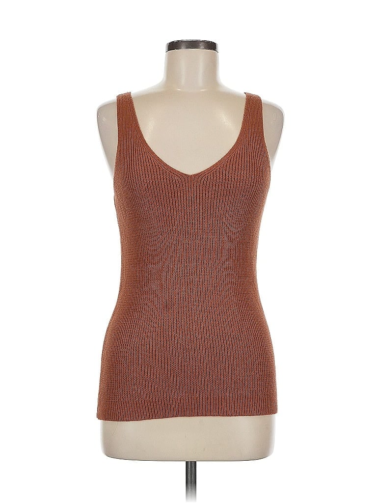 Pre-owned Elizabeth And James Pullover Sweater In Brown