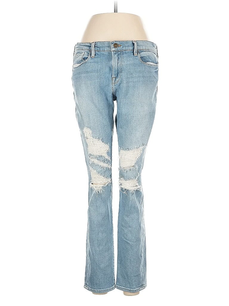 Pre-owned Frame Jeans In Blue