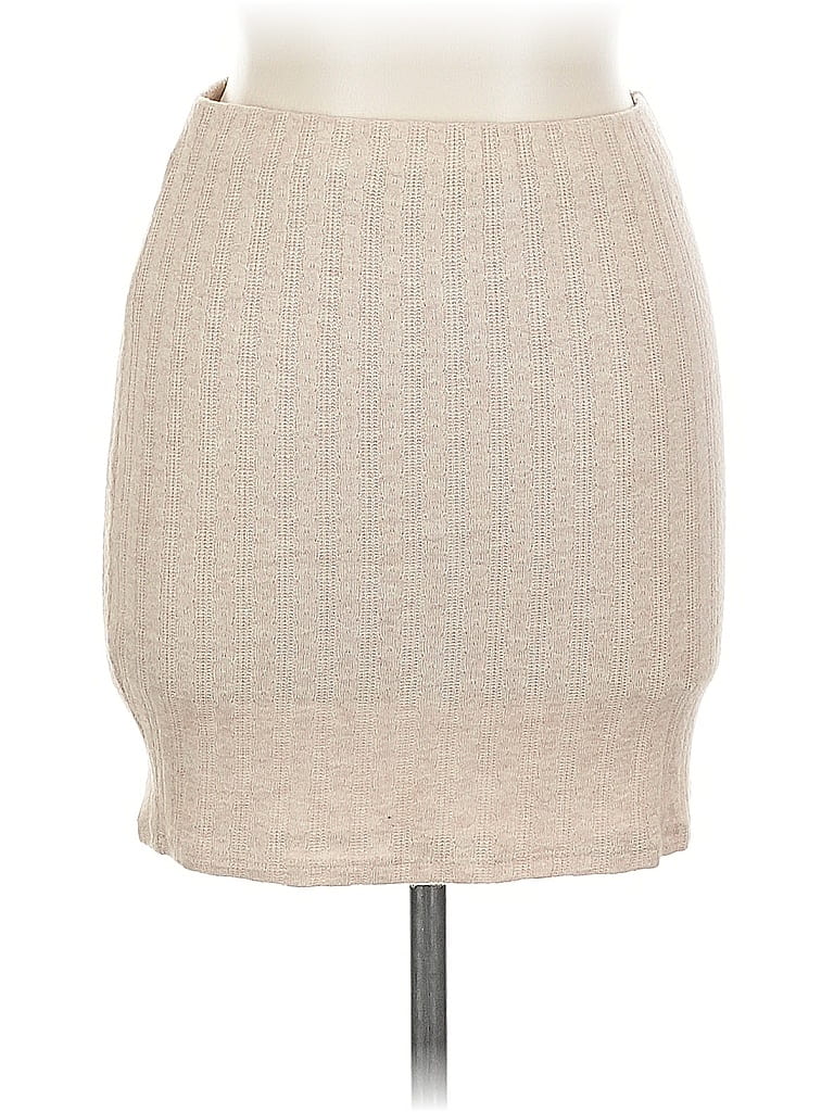 Pre-owned Iris Casual Skirt In Brown
