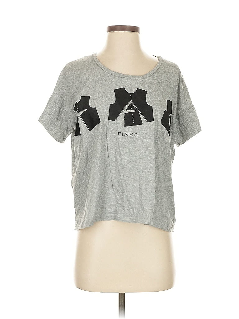 Pre-owned Unbranded Short Sleeve T-shirt In Gray