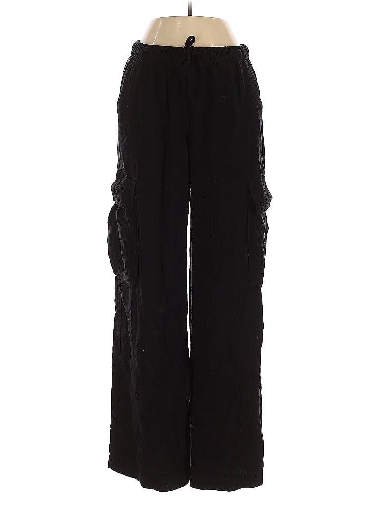 Pre-owned Gap Cargo Pants In Black