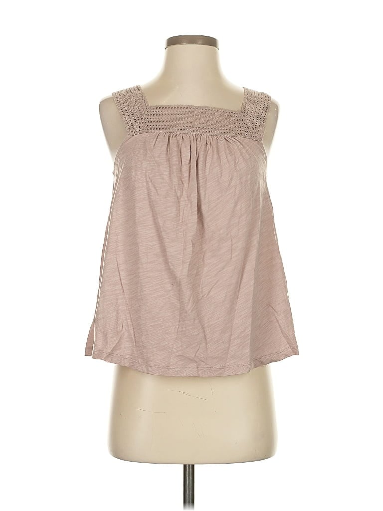 Pre-owned Old Navy Sleeveless Blouse In Brown