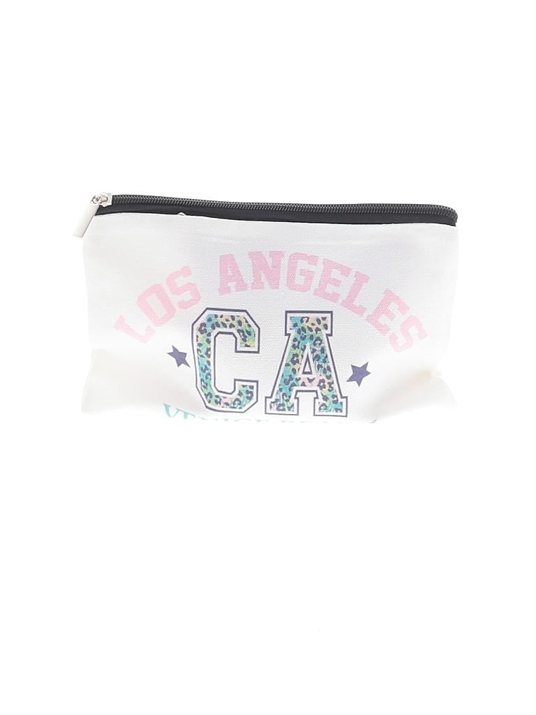 Pre-owned Venice Beach Makeup Bag In White