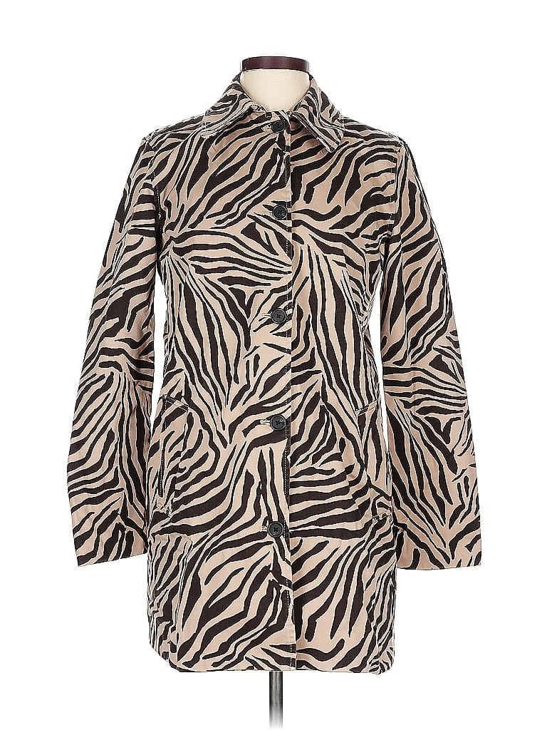 Pre-owned Chaps Coat In Gold