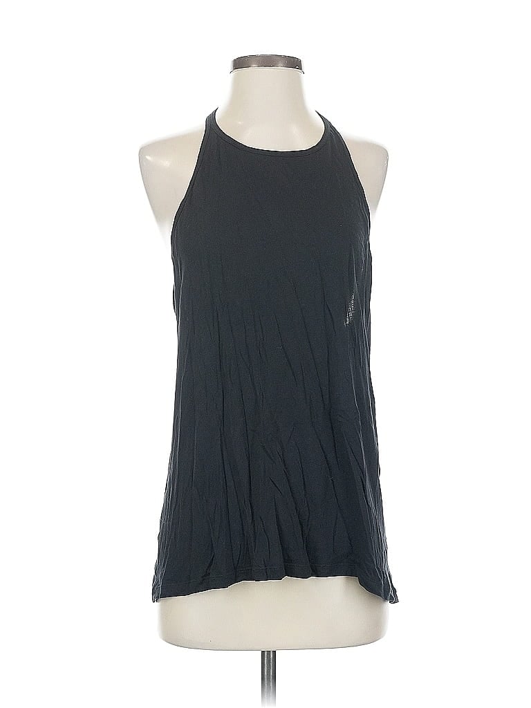 Click to view more detailed imagery on our partner's website Pre-owned Lululemon Athletica Tank Top Black Halter Neckline Tops