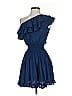 Skemo 100% Rayon Blue Cocktail Dress Size S - photo 1