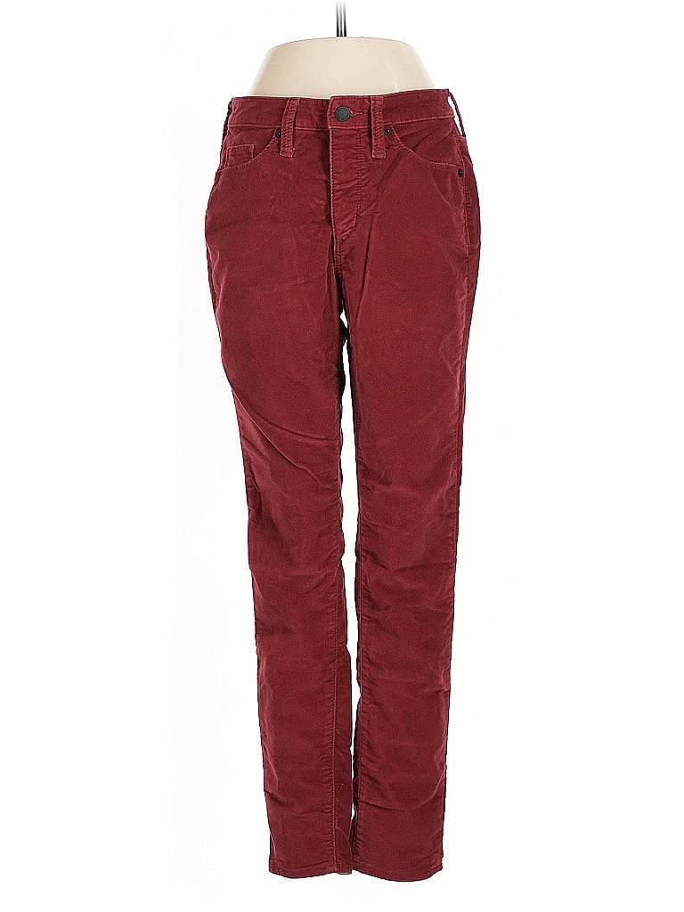 Pre-owned Universal Thread Casual Pants In Burgundy