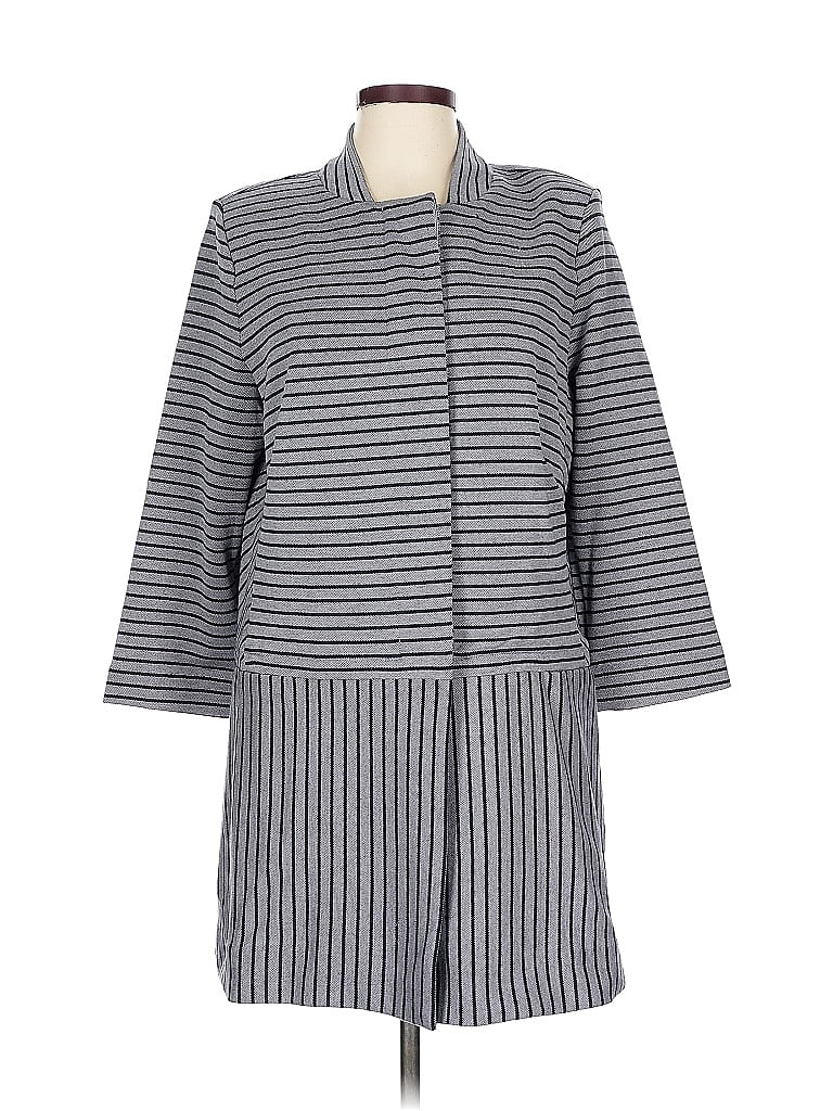 Pre-owned Cabi Coat In Gray