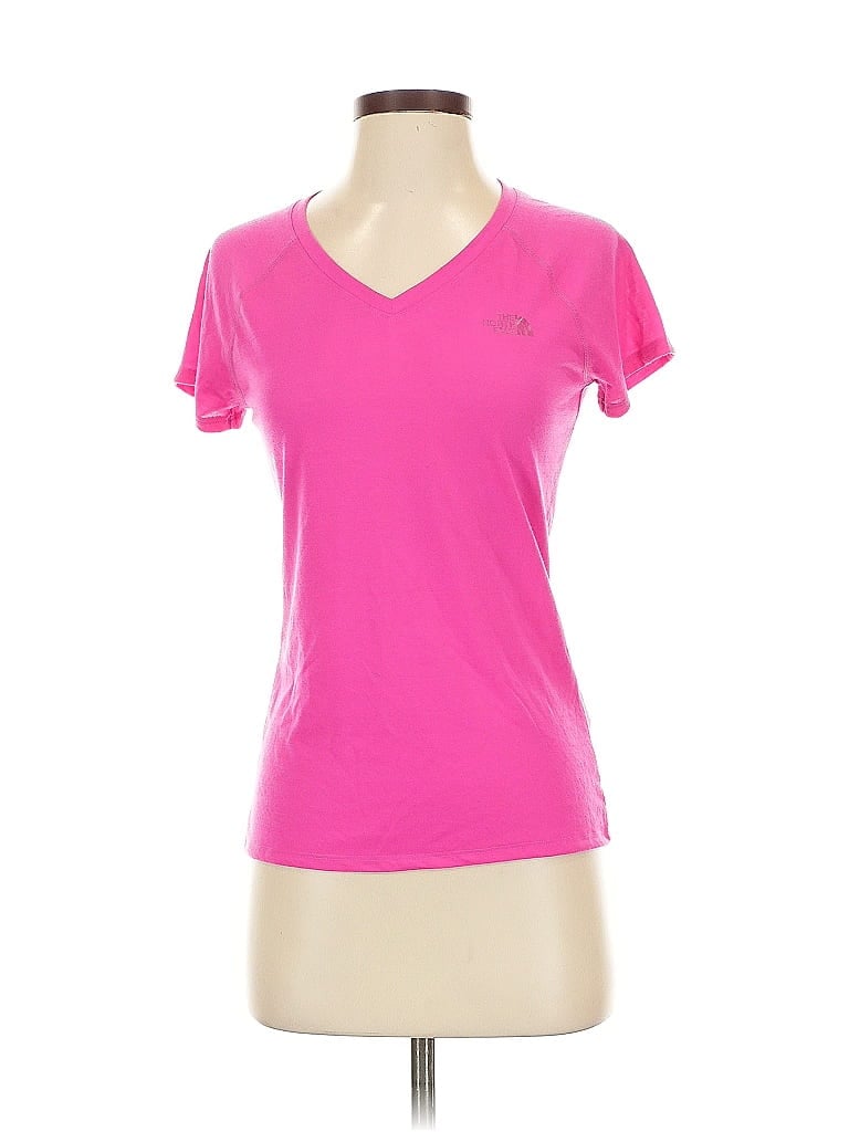 Pre-owned The North Face Active T-shirt In Pink