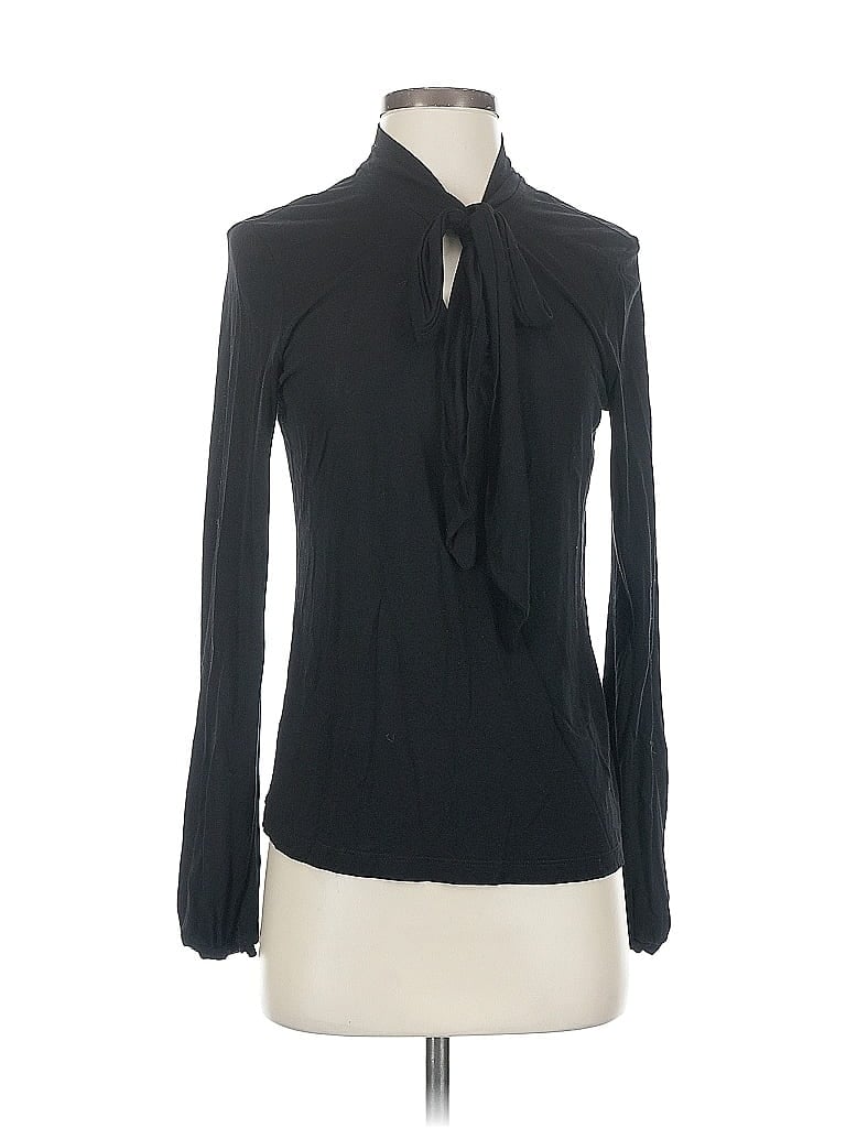 Pre-owned Lindex Long Sleeve Turtleneck In Black