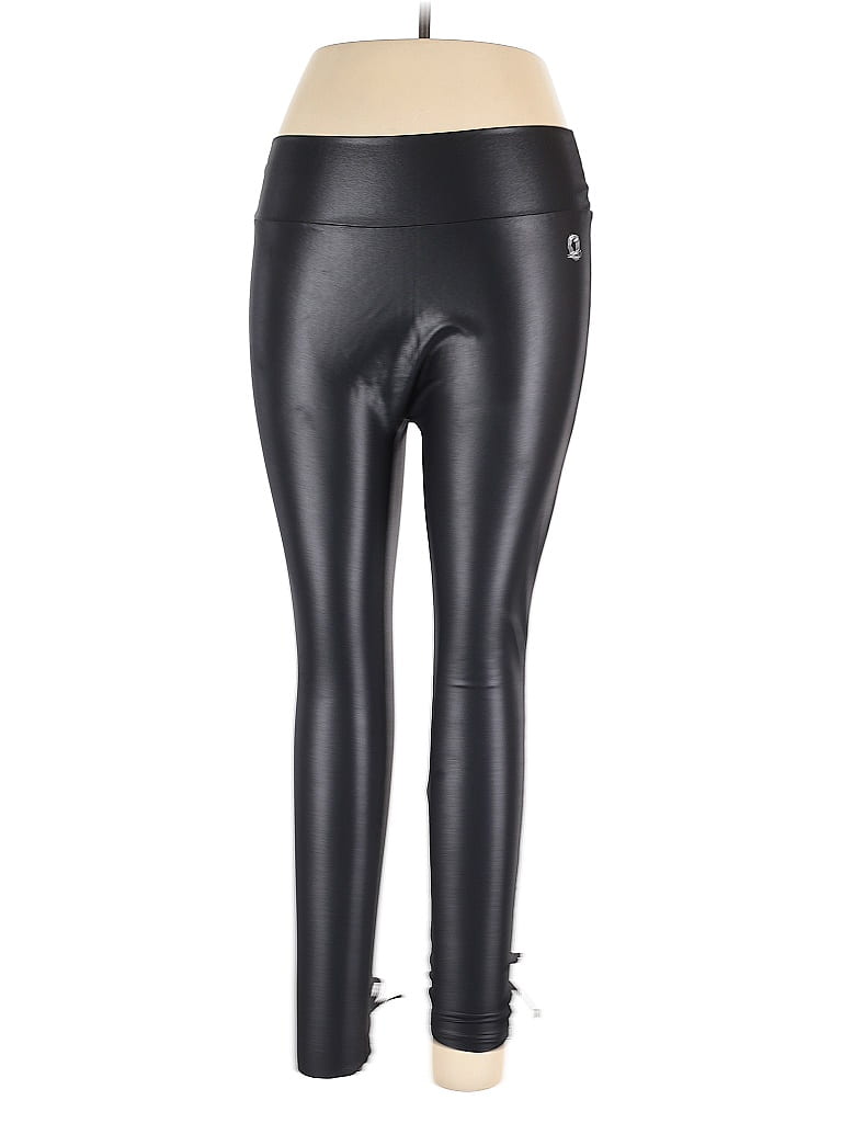 Pre-owned Assorted Brands Leggings In Black