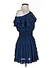 Skemo 100% Rayon Blue Cocktail Dress Size S - photo 4