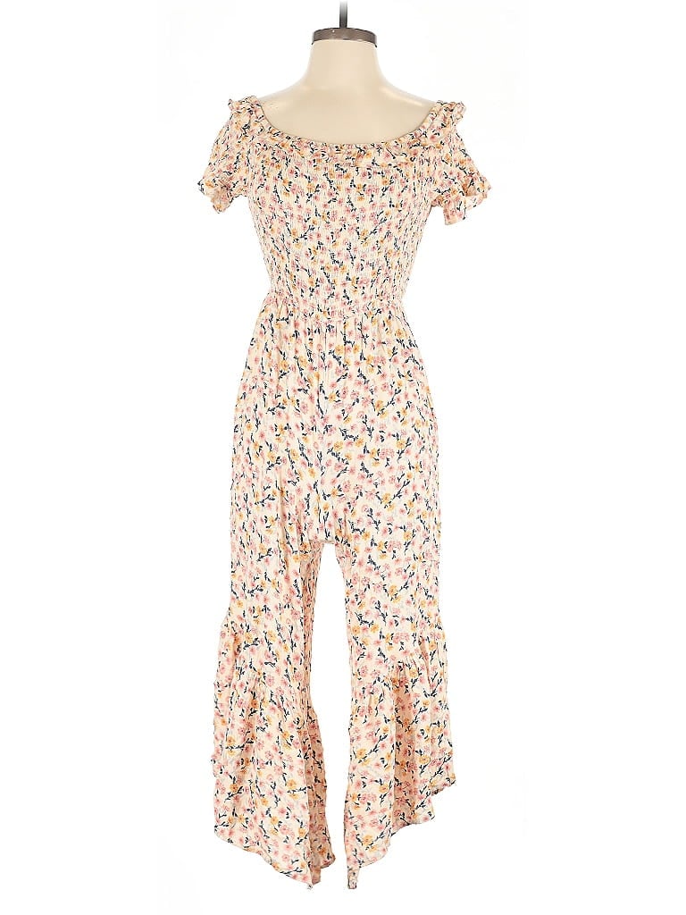 Pre-owned Xhilaration Jumpsuit In White