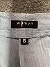 Womyn Chevron-herringbone Blue Shorts Size 8 - photo 3
