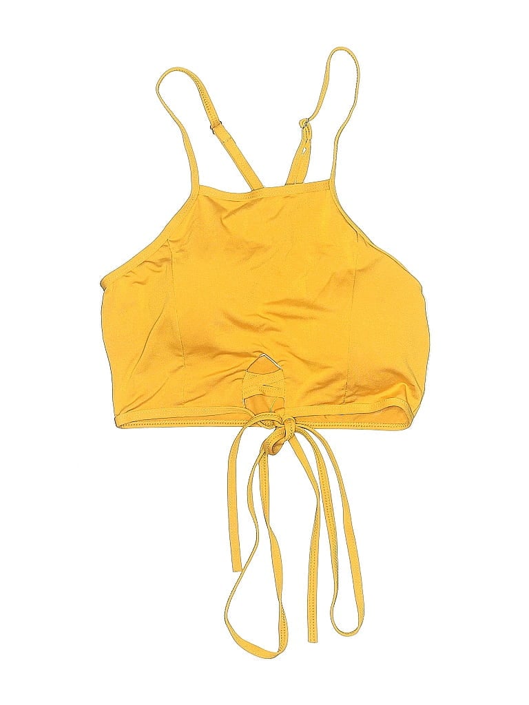 Assorted Brands Swimsuit Top Yellow Swimwear