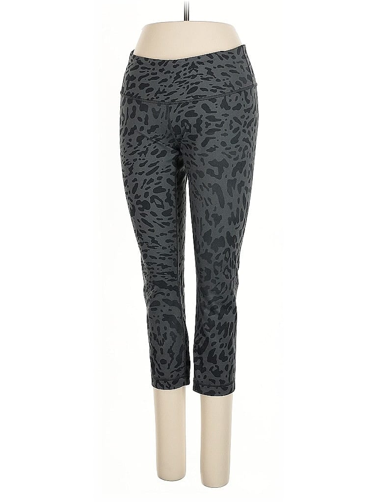 Pre-owned Lululemon Athletica Active Pants In Gray