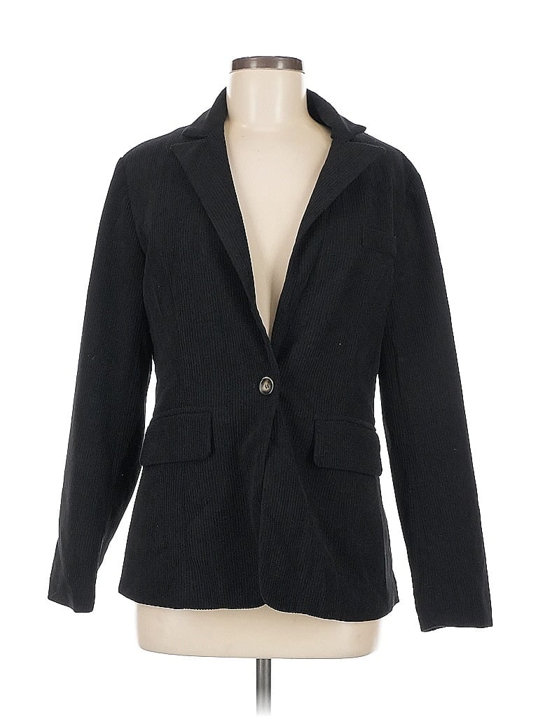 Pre-owned Assorted Brands Blazer Jacket In Black