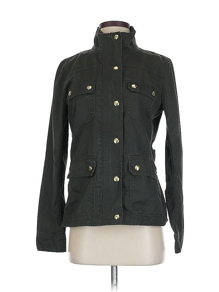 Pre-owned J.crew Factory Store Jacket In Black