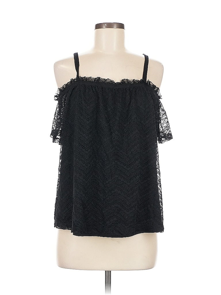 Pre-owned Torrid Sleeveless Blouse In Black