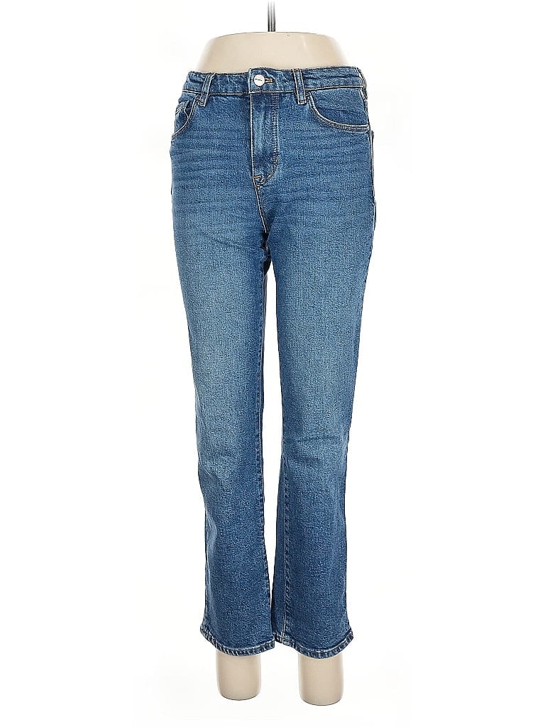 Pre-owned Massimo Dutti Jeans In Blue