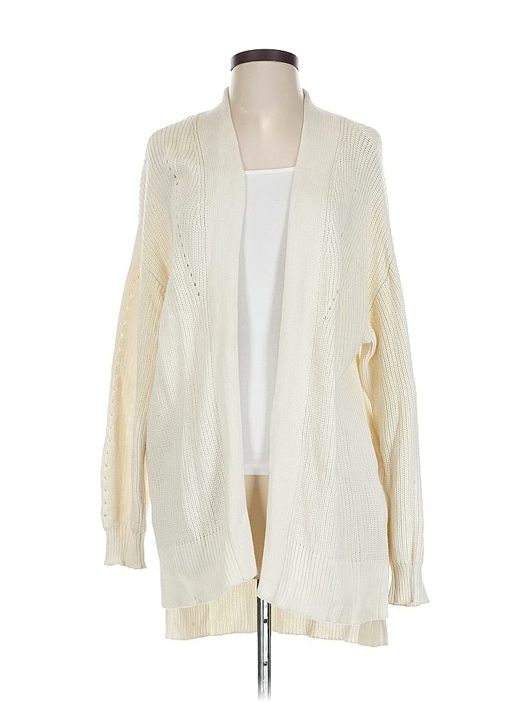 Pre-owned Universal Thread Cardigan Sweater In White