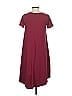 Capella Apparel Burgundy Short Sleeve Top Size S - photo 2