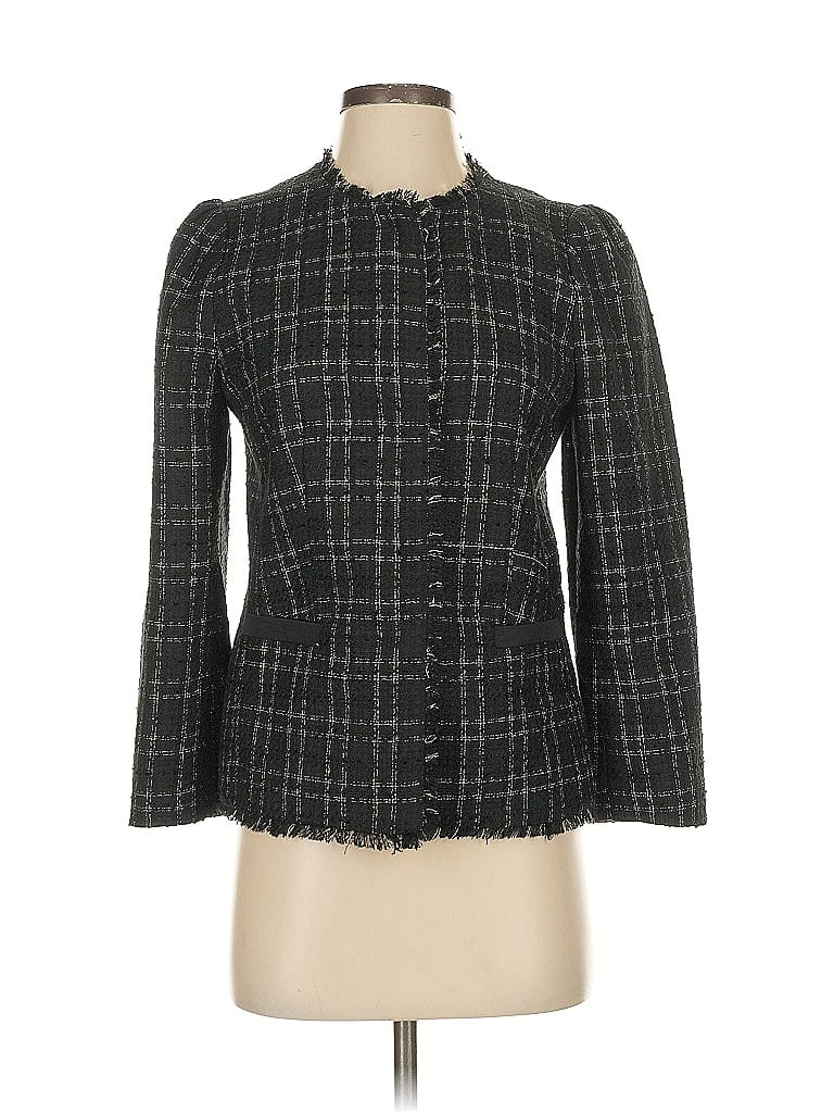 Pre-owned Ann Taylor Jacket In Gray