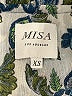 MISA Los Angeles Blue Short Sleeve Blouse Size XS - photo 6
