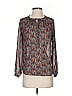 The Korner 100% Polyester Gray Long Sleeve Blouse Size XS (petite) - photo 1