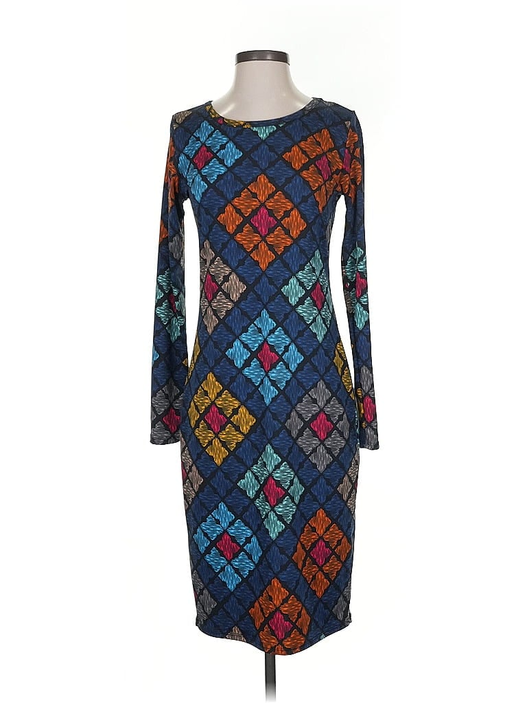 Click to view more detailed imagery on our partner's website Pre-owned Lularoe Casual Dress In Blue